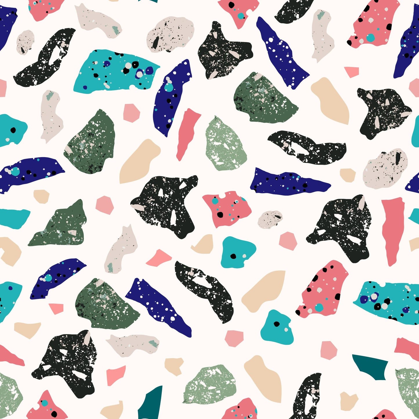 Pattern for printing on leather, acrylic, wood or cork for earring blanks or earring supplies in pattern style - Pattern -  Terrazzo - 14