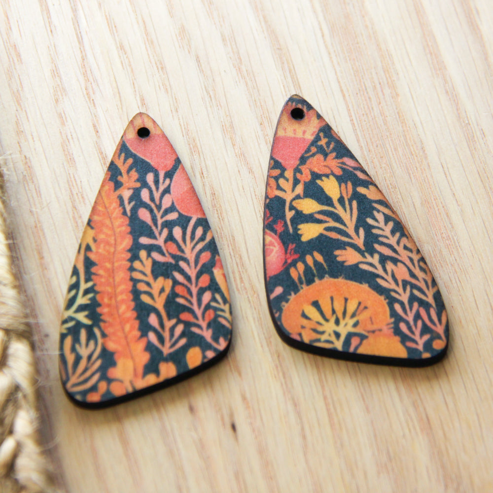 Irregular Shape - Natural Look Print in Australiana - 119
