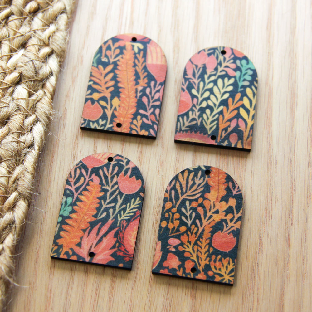 Arch Shape - 2 Holes - Natural Look Print in Australiana - 119