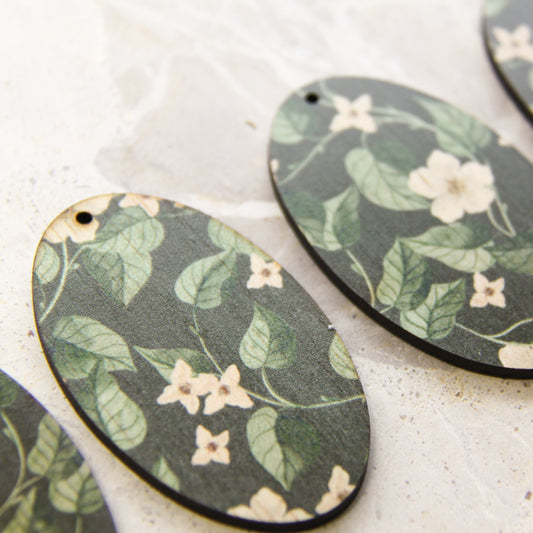 Wood - Oval Shape - Transparent print - Australiana - 83