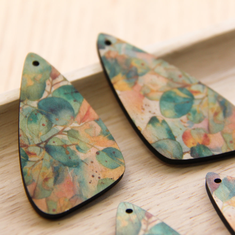 Irregular Shape - Natural Look Print in Australian Native - 19