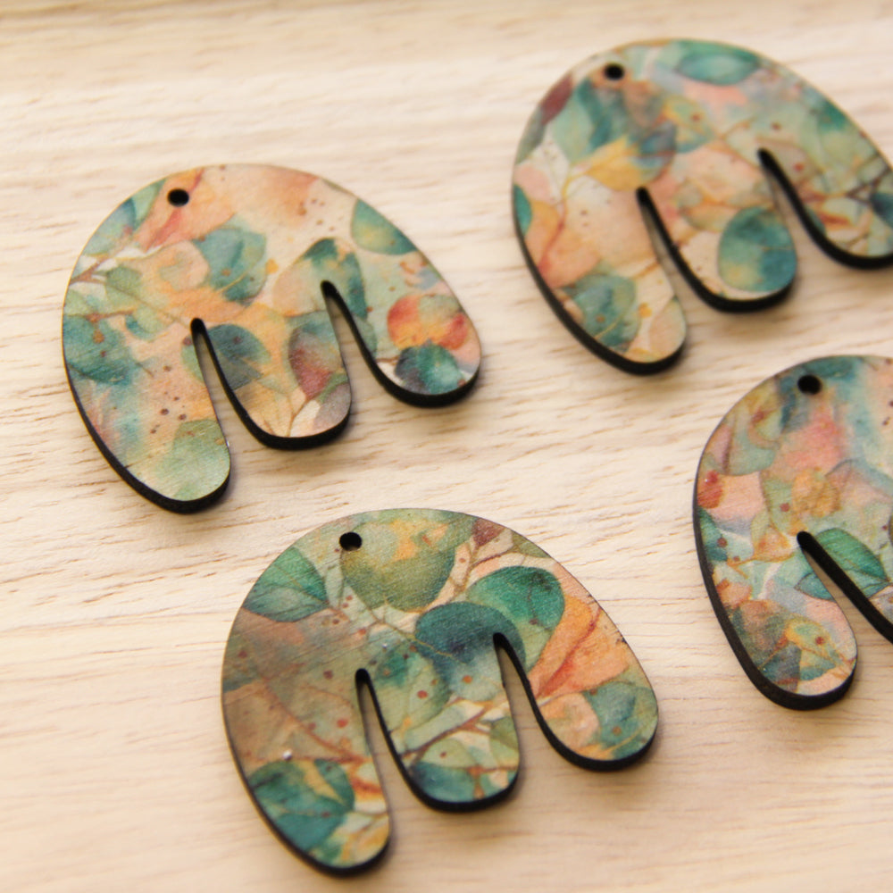 Boho Shape - Natural Look Print in Australian Native - 19