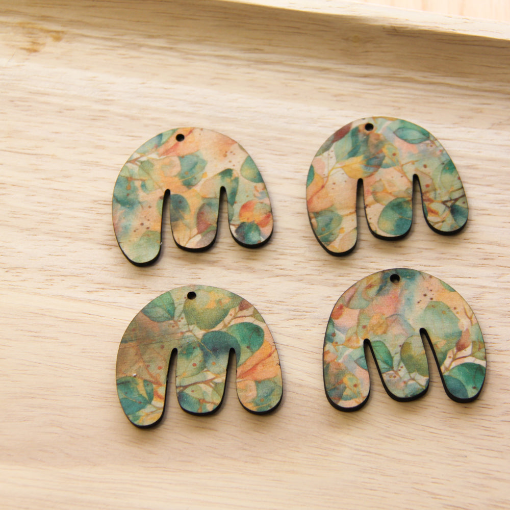 Boho Shape - Natural Look Print in Australian Native - 19