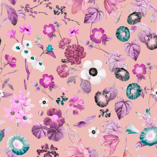 Pattern for printing on leather, acrylic, wood or cork for earring blanks or earring supplies in pattern style - Pattern -  Vintage Floral - 05