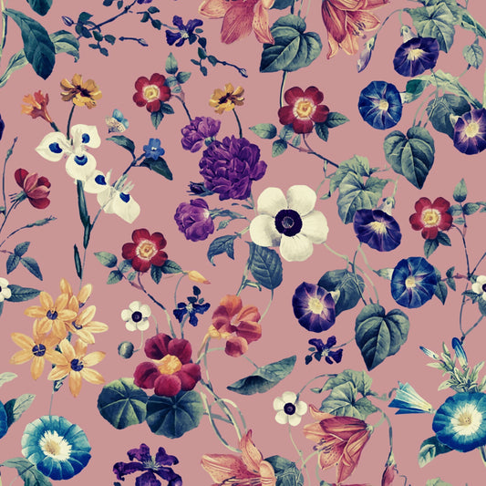 Pattern for printing on leather, acrylic, wood or cork for earring blanks or earring supplies in pattern style - Pattern -  Vintage Floral - 06