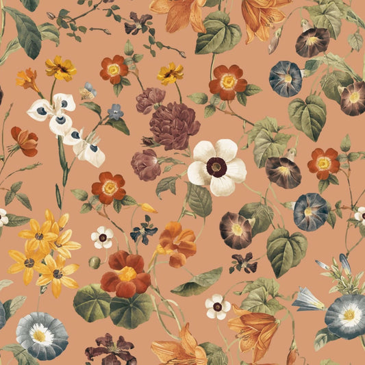 Pattern for printing on leather, acrylic, wood or cork for earring blanks or earring supplies in pattern style - Pattern -  Vintage Floral - 07