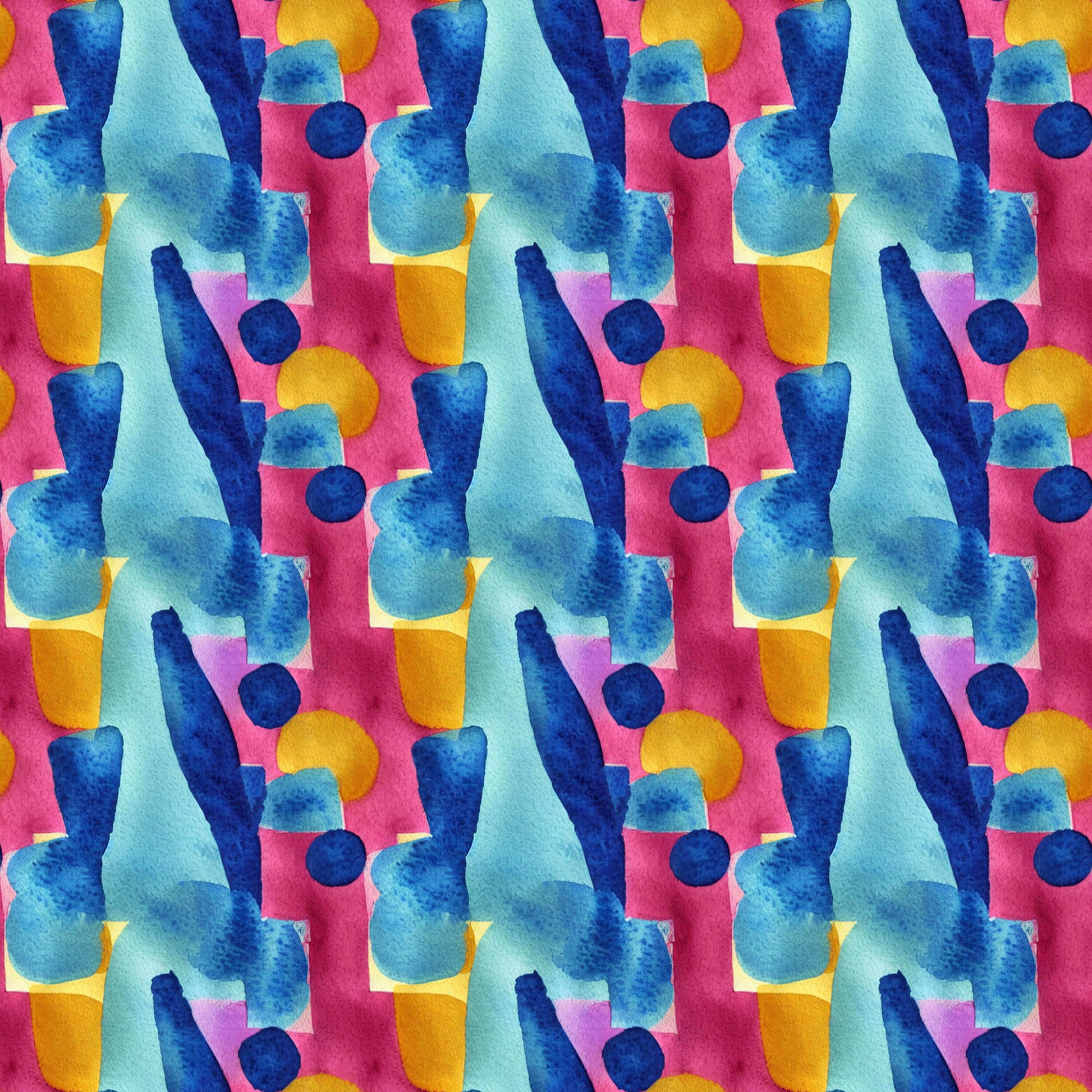 Pattern for printing on leather, acrylic, wood or cork for earring blanks or earring supplies in pattern style - Pattern -  Watercolour - 39