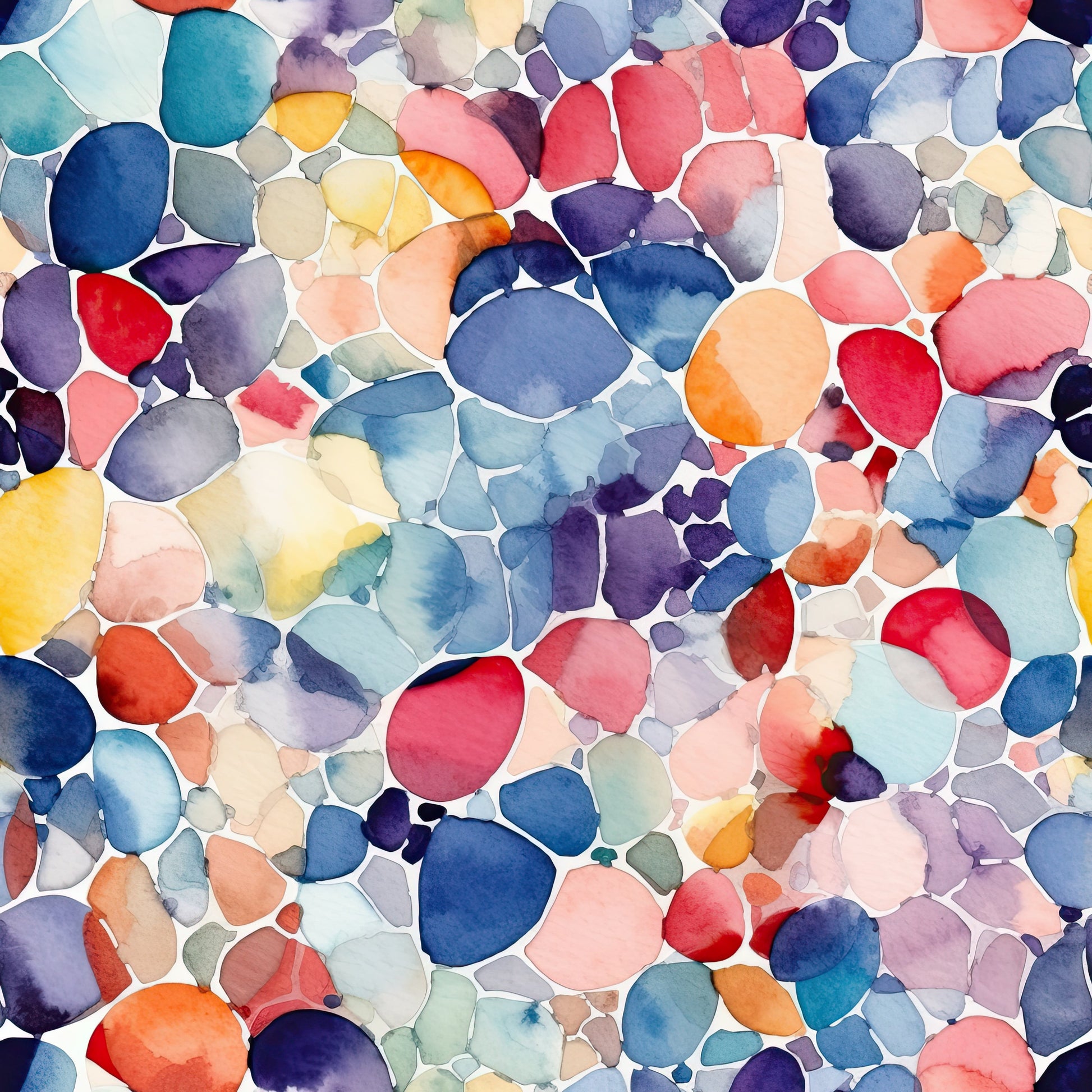 Pattern for printing on leather, acrylic, wood or cork for earring blanks or earring supplies in pattern style - Pattern -  Watercolour - 54