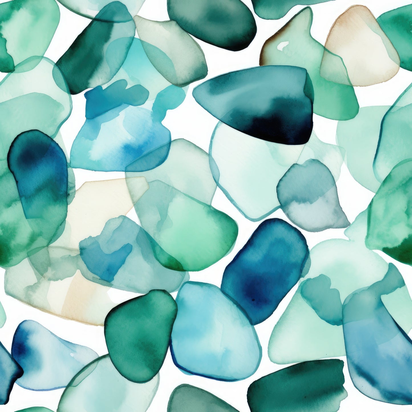 Pattern for printing on leather, acrylic, wood or cork for earring blanks or earring supplies in pattern style - Pattern - Watercolour - 61