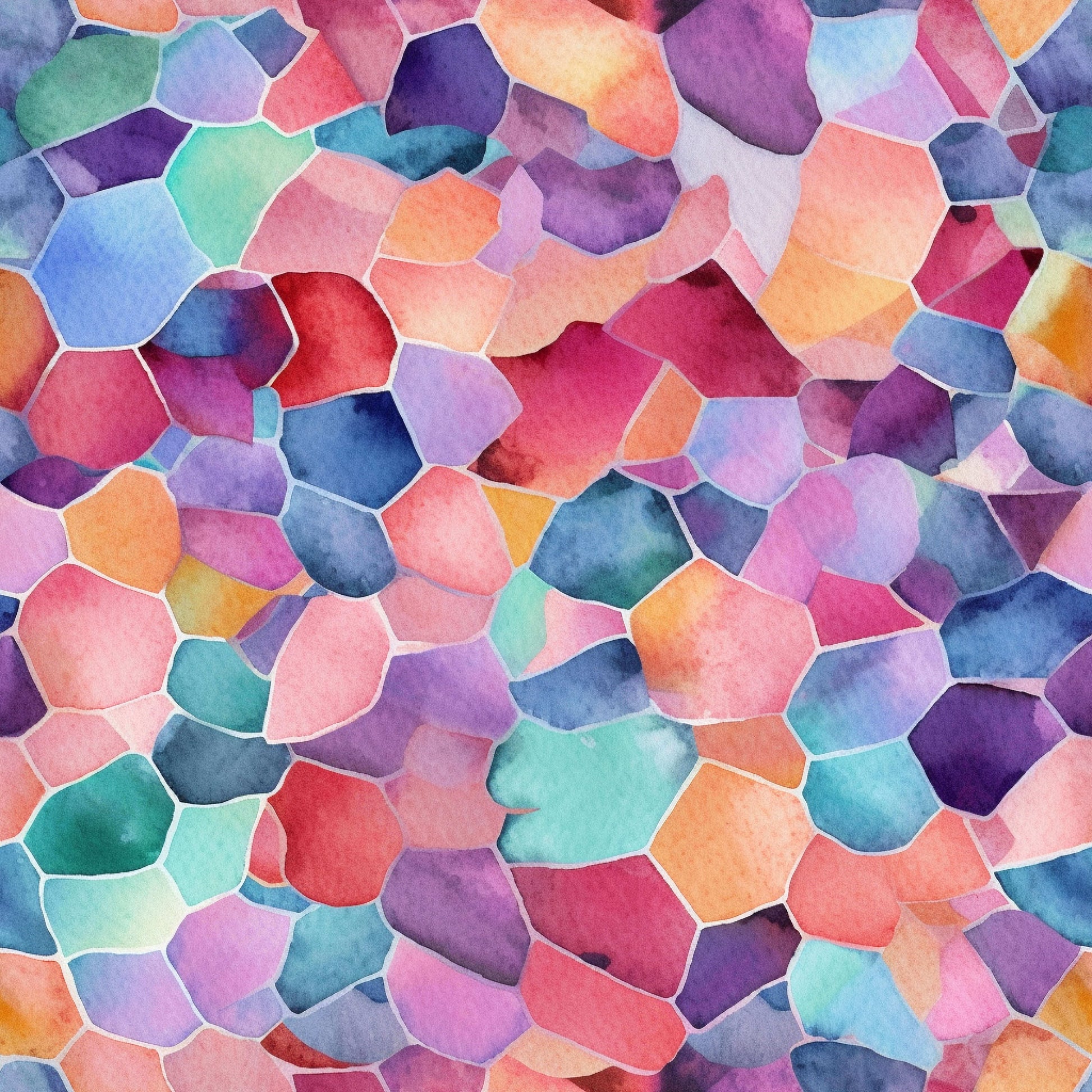 Pattern for printing on leather, acrylic, wood or cork for earring blanks or earring supplies in pattern style - Pattern -  Watercolour - 77