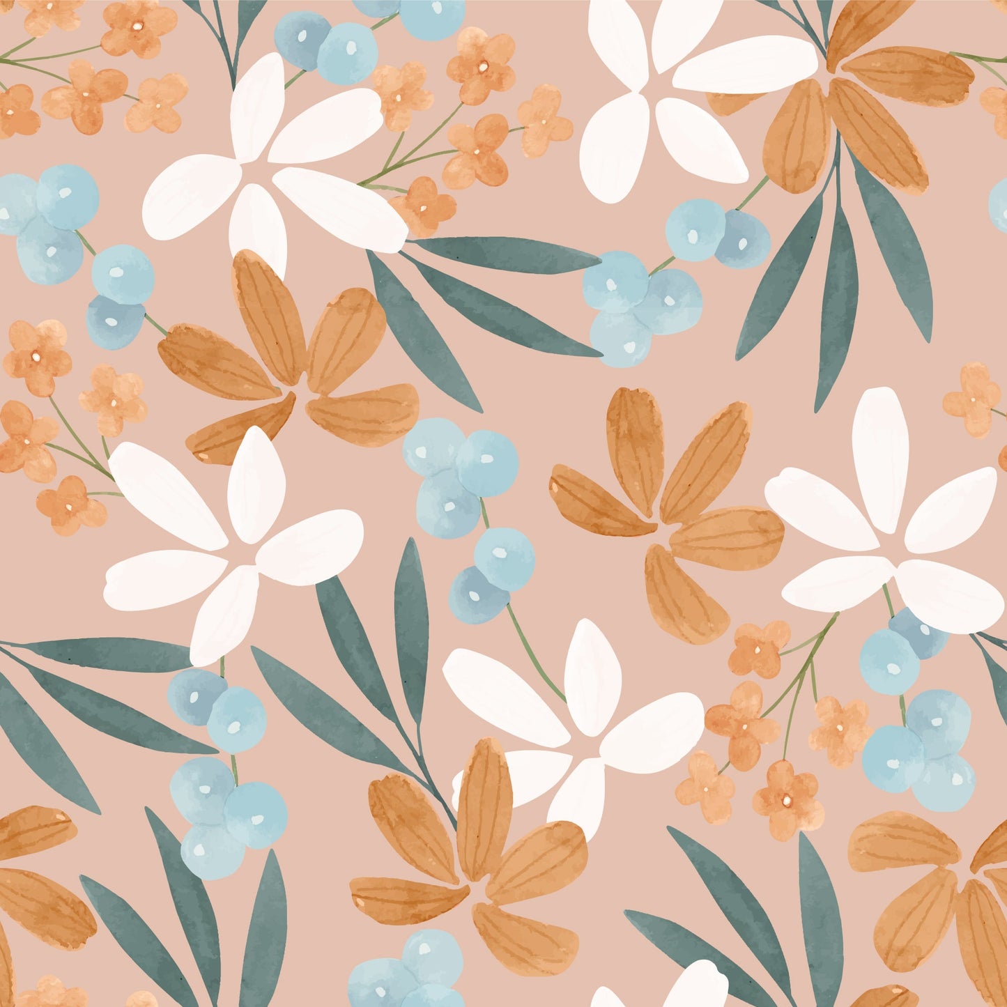 Pattern for printing on leather, acrylic, wood or cork for earring blanks or earring supplies in pattern style - Pattern - Wild Days -18