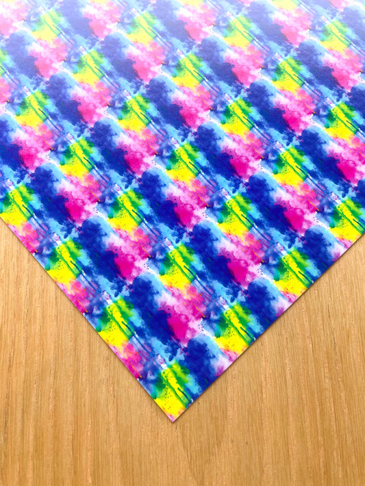 A4 Yupo Paper - Neon Splash - 05