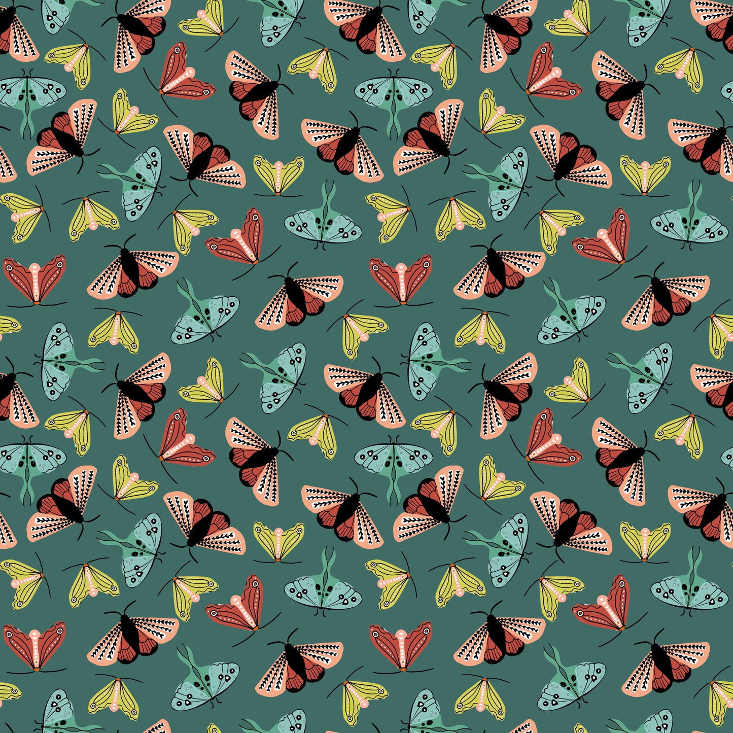 Pattern for printing on leather, acrylic, wood or cork for earring blanks or earring supplies in pattern style - Pattern - Autumn Picnic - 05