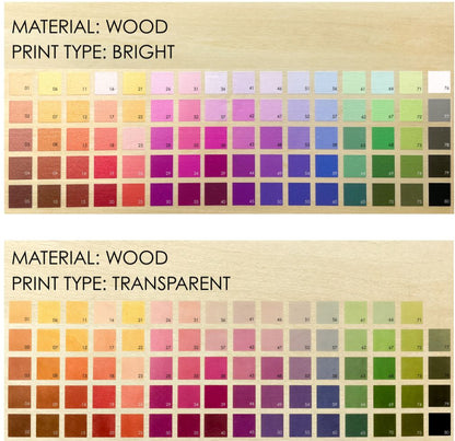 PLAIN PRINTED EXPOSED WOOD