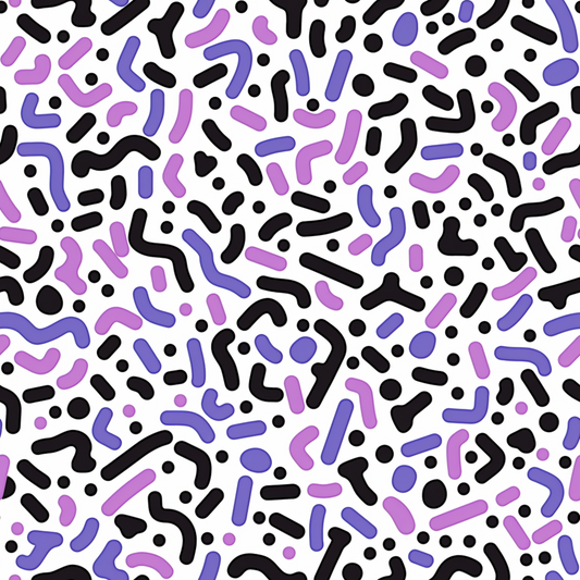 Pattern for printing on leather, acrylic, wood or cork for earring blanks or earring supplies in pattern style - Pattern -  80s - 01