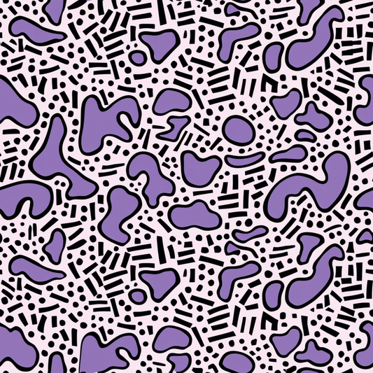 Pattern for printing on leather, acrylic, wood or cork for earring blanks or earring supplies in pattern style - Pattern -  80s - 02