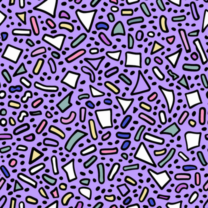 Pattern for printing on leather, acrylic, wood or cork for earring blanks or earring supplies in pattern style - Pattern -  80s - 03
