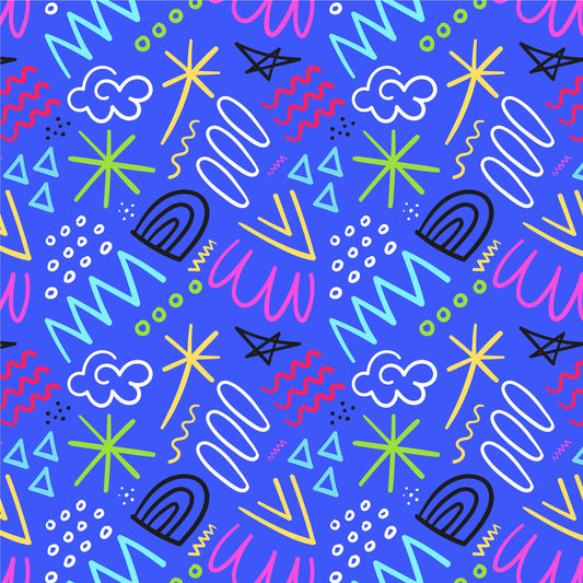 Pattern for printing on leather, acrylic, wood or cork for earring blanks or earring supplies in pattern style - Pattern -  80s - 06