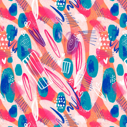 Pattern for printing on leather, acrylic, wood or cork for earring blanks or earring supplies in pattern style - Pattern -  Abstract Art - 32