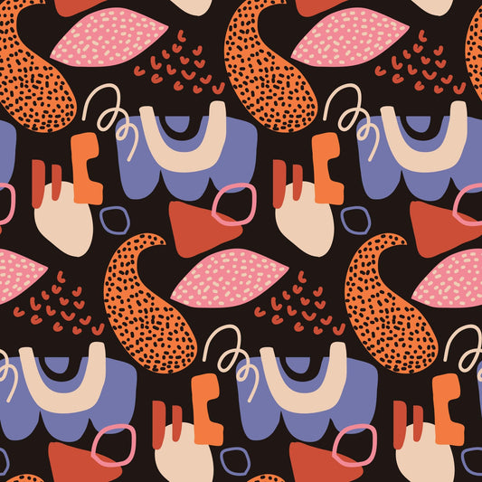 Pattern for printing on leather, acrylic, wood or cork for earring blanks or earring supplies in pattern style - Pattern -  Abstract Art - 44