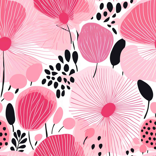 Pattern for printing on leather, acrylic, wood or cork for earring blanks or earring supplies in pattern style - Pattern -  Abstract Floral - 31