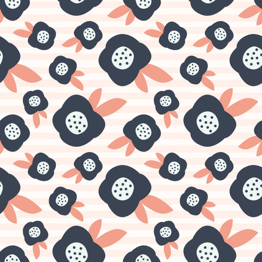 Pattern for printing on leather, acrylic, wood or cork for earring blanks or earring supplies in pattern style - Pattern -  Abstract Floral - 43