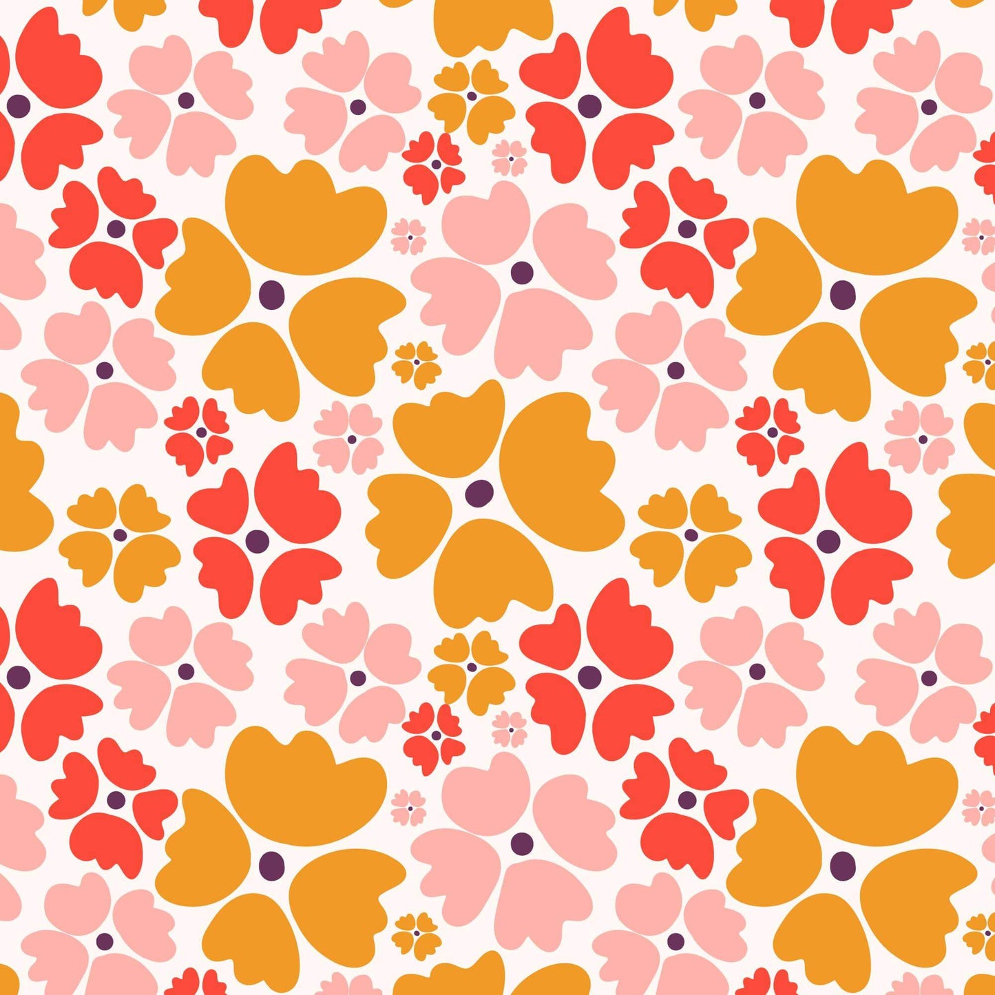 A4 Yupo Paper - Abstract Floral - 75