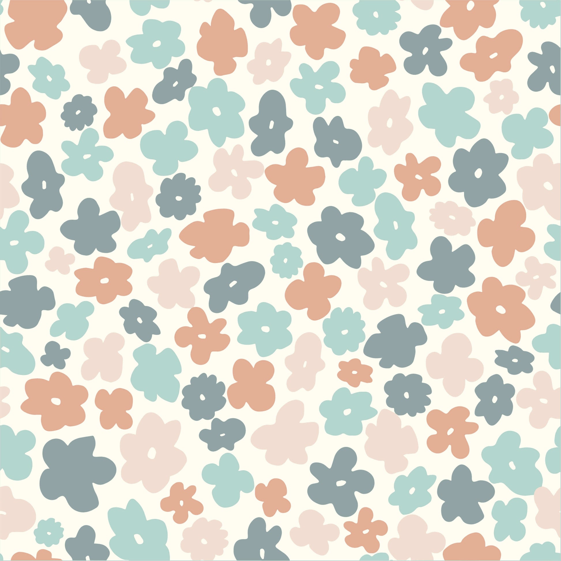 Pattern for printing on leather, acrylic, wood or cork for earring blanks or earring supplies in pattern style - Pattern -  Abstract Floral - 93