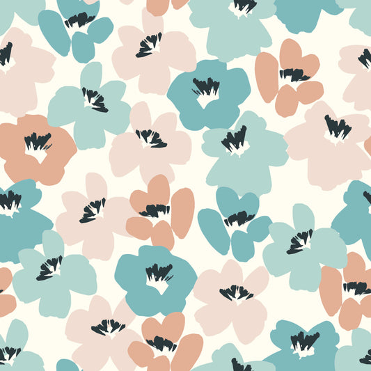 Pattern for printing on leather, acrylic, wood or cork for earring blanks or earring supplies in pattern style - Pattern -  Abstract Floral - 94