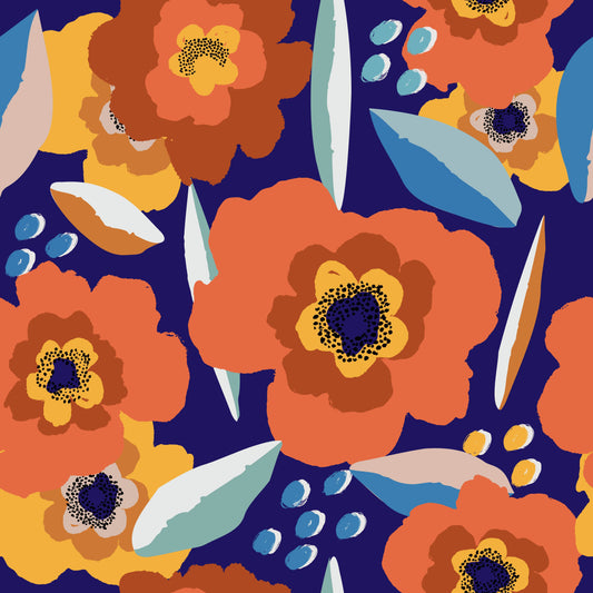 Pattern for printing on leather, acrylic, wood or cork for earring blanks or earring supplies in pattern style - Pattern -  Abstract Floral - 95