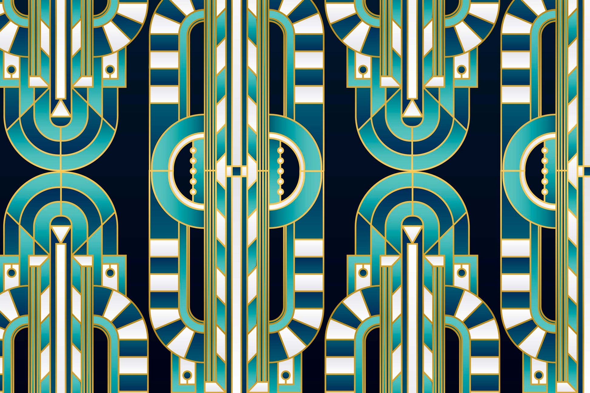 Pattern for printing on leather, acrylic, wood or cork for earring blanks or earring supplies in pattern style - Pattern -  Art Deco - 07