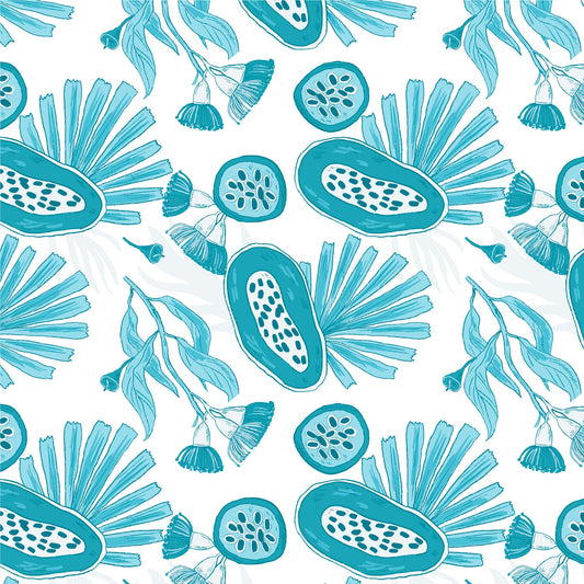 Pattern for printing on leather, acrylic, wood or cork for earring blanks or earring supplies in pattern style - Pattern -  Australian Native - 14
