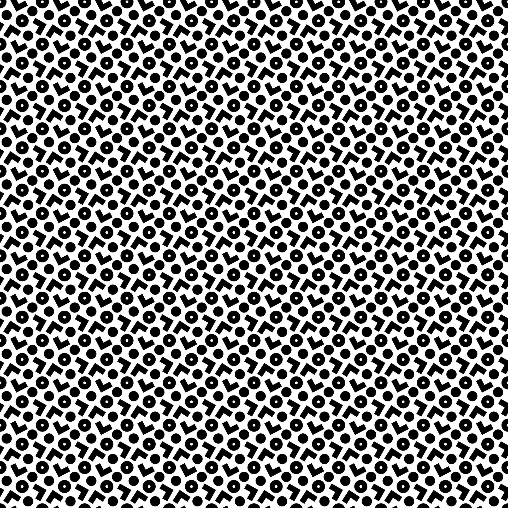 Pattern for printing on leather, acrylic, wood or cork for earring blanks or earring supplies in pattern style - Pattern -  Black & White - 01