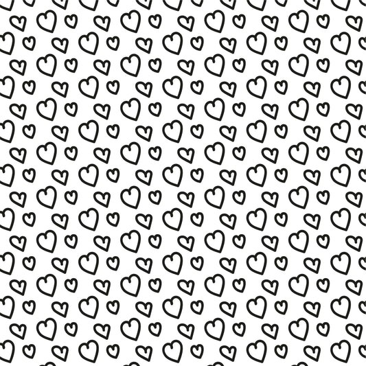 Pattern for printing on leather, acrylic, wood or cork for earring blanks or earring supplies in pattern style - Pattern -  Black & White - 21
