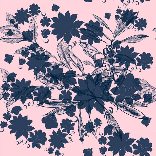 Pattern for printing on leather, acrylic, wood or cork for earring blanks or earring supplies in pattern style - Pattern -  Blooms - 23