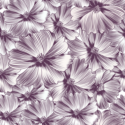 Pattern for printing on leather, acrylic, wood or cork for earring blanks or earring supplies in pattern style - Pattern -  Blooms - 27