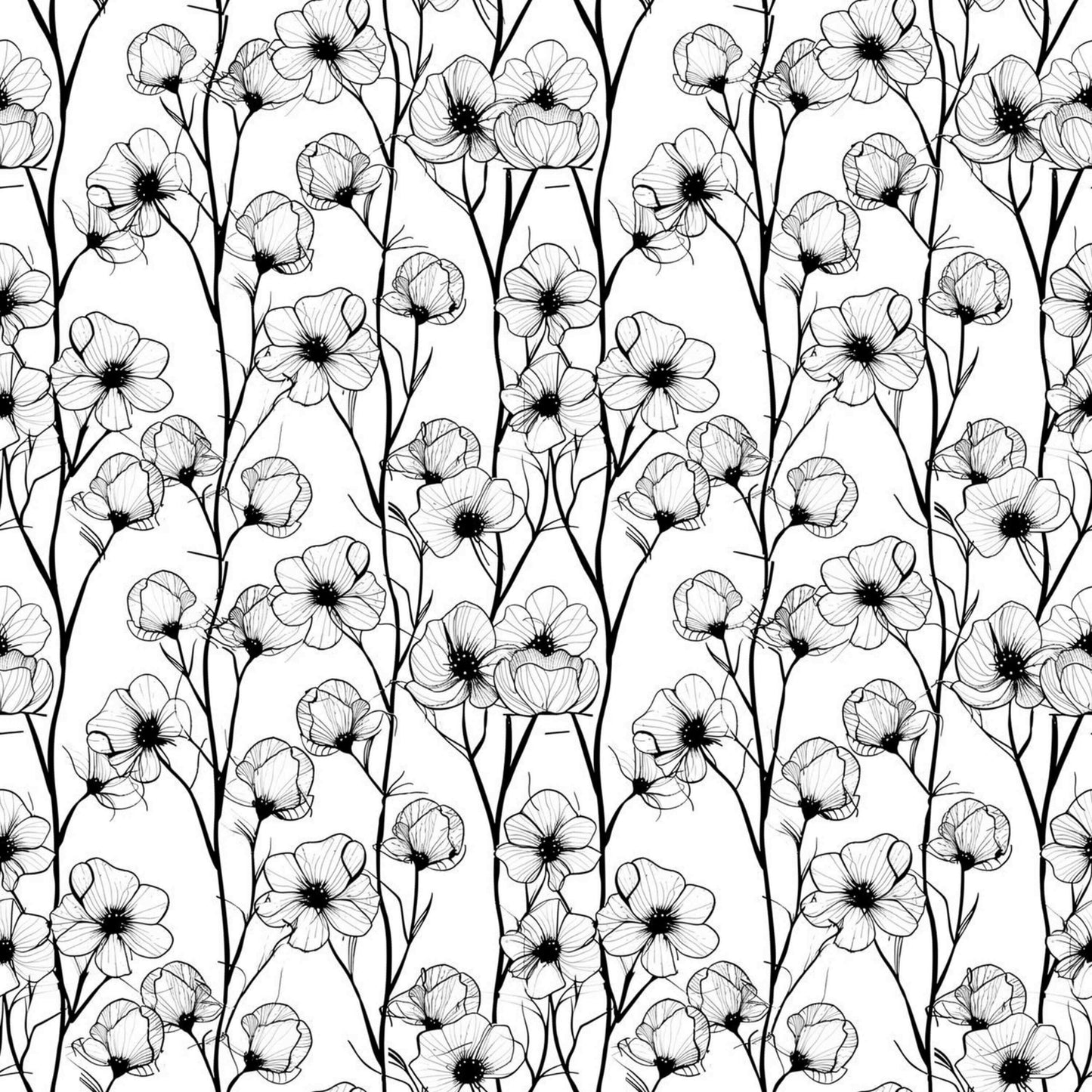 Pattern for printing on leather, acrylic, wood or cork for earring blanks or earring supplies in pattern style - Pattern -  Blooms - 36