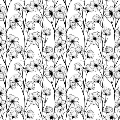 Pattern for printing on leather, acrylic, wood or cork for earring blanks or earring supplies in pattern style - Pattern -  Blooms - 36