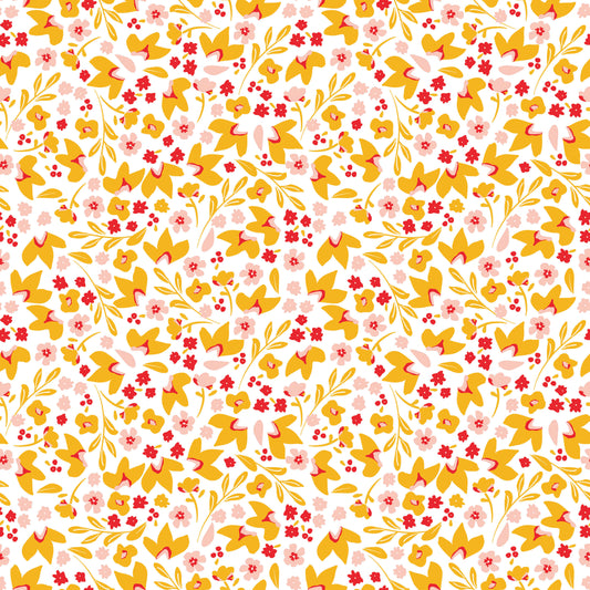 Pattern for printing on leather, acrylic, wood or cork for earring blanks or earring supplies in pattern style - Pattern -  Blossoming Days - 07