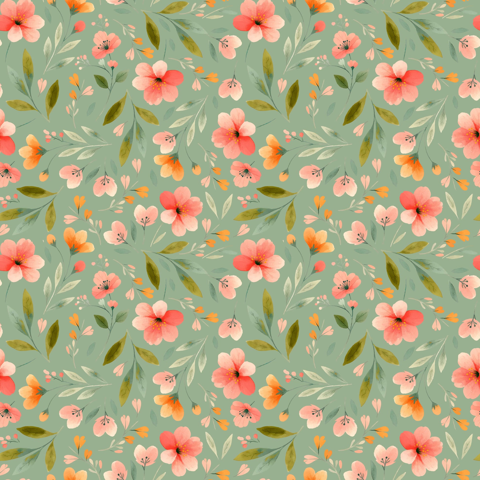 Pattern for printing on leather, acrylic, wood or cork for earring blanks or earring supplies in pattern style - Pattern -  Blossoming Days - 11