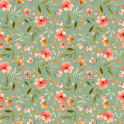 Pattern for printing on leather, acrylic, wood or cork for earring blanks or earring supplies in pattern style - Pattern -  Blossoming Days - 11