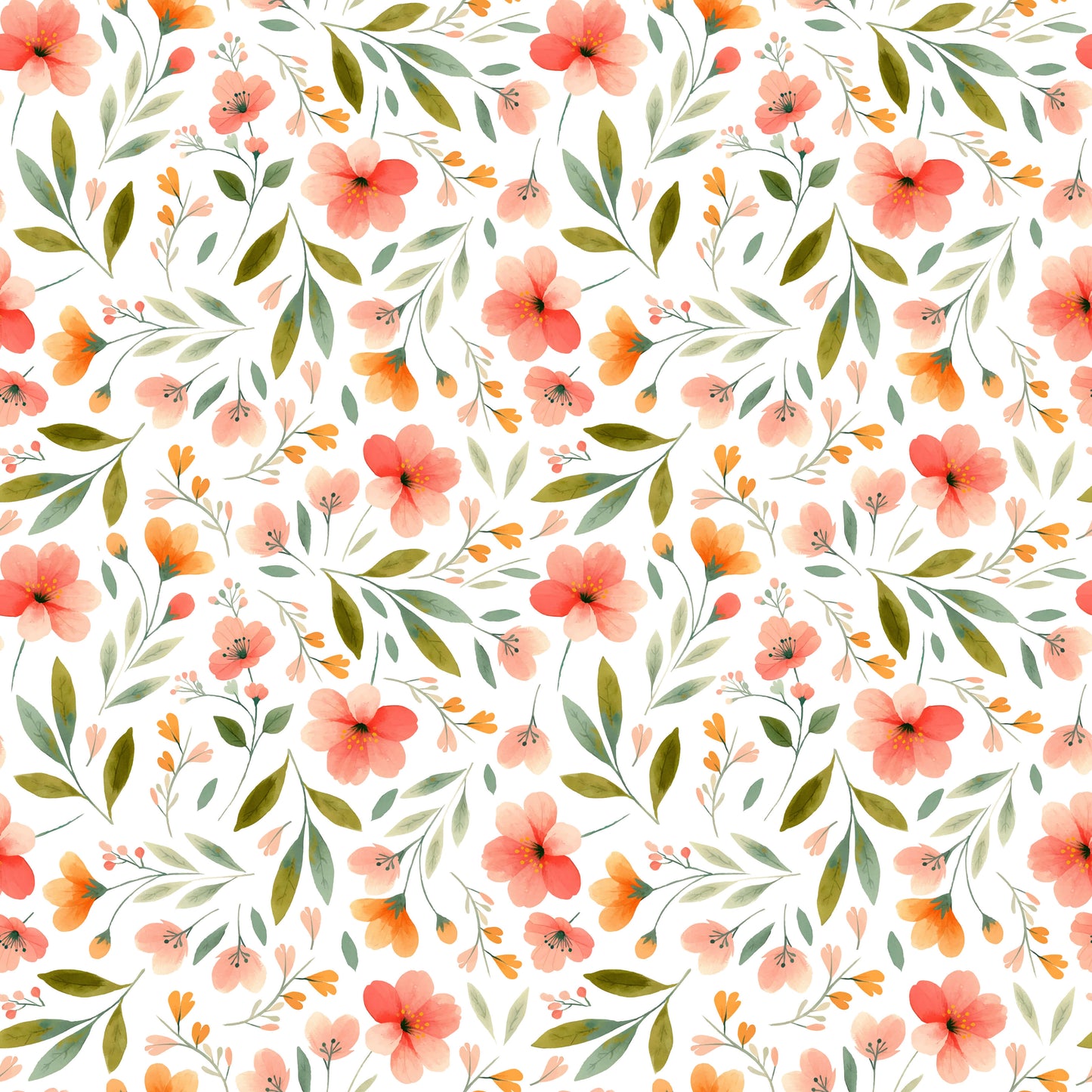 Pattern for printing on leather, acrylic, wood or cork for earring blanks or earring supplies in pattern style - Pattern -  Blossoming Days - 13