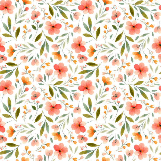 Pattern for printing on leather, acrylic, wood or cork for earring blanks or earring supplies in pattern style - Pattern -  Blossoming Days - 13