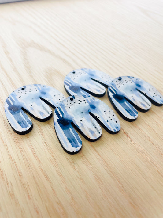 Wood - Boho Shape - Shibori - 17