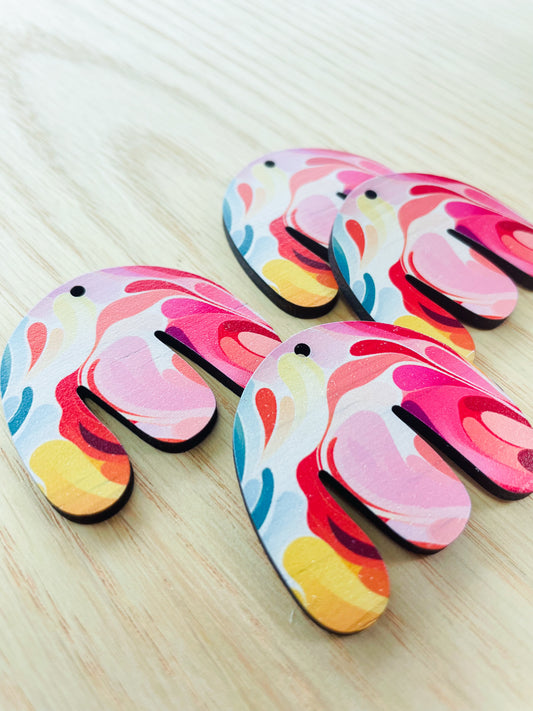 Wood - Boho Shape - Abstract Art - 03