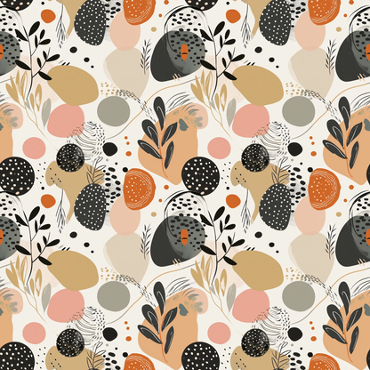 Pattern for printing on leather, acrylic, wood or cork for earring blanks or earring supplies in pattern style - Pattern -  Boho - 08