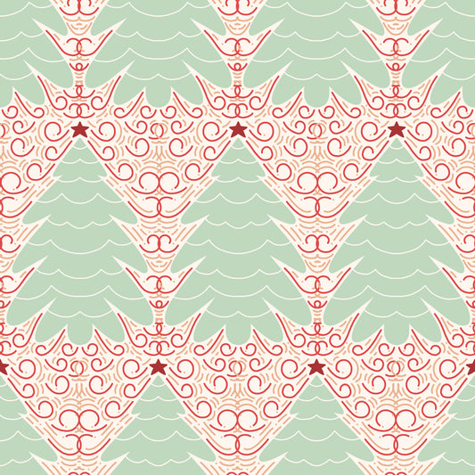 Pattern for printing on leather, acrylic, wood or cork for earring blanks or earring supplies in pattern style - Pattern -  Christmas - 134