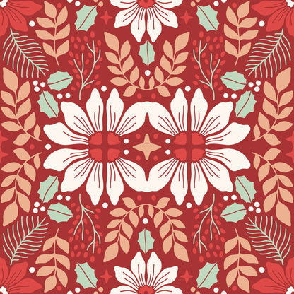Pattern for printing on leather, acrylic, wood or cork for earring blanks or earring supplies in pattern style - Pattern -  Christmas - 136