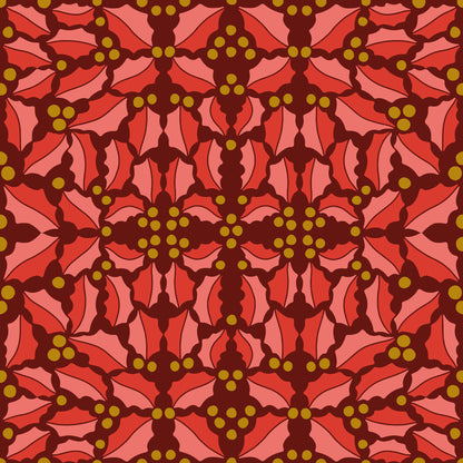 Pattern for printing on leather, acrylic, wood or cork for earring blanks or earring supplies in pattern style - Pattern -  Christmas - 141