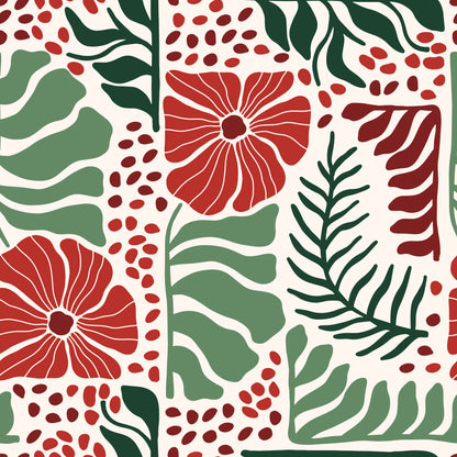 Pattern for printing on leather, acrylic, wood or cork for earring blanks or earring supplies in pattern style - Pattern -  Christmas - 142